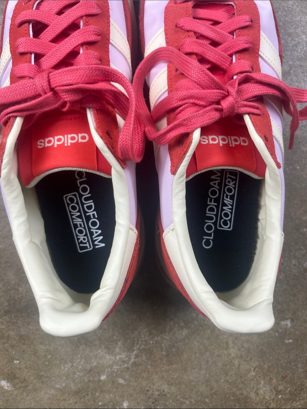 adidas Women’s Run 70’s Sneakers - Warm Pink, Red & Vanilla NWOB
Size: 9.5 - Picture 8 of 10